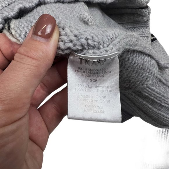 COPY - TNA *Aritzia* Lambswool Zip Up Knit Sweater (Small) - Picture 6 of 7